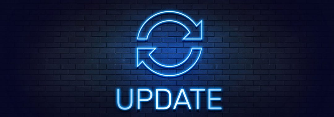 Update neon light sign